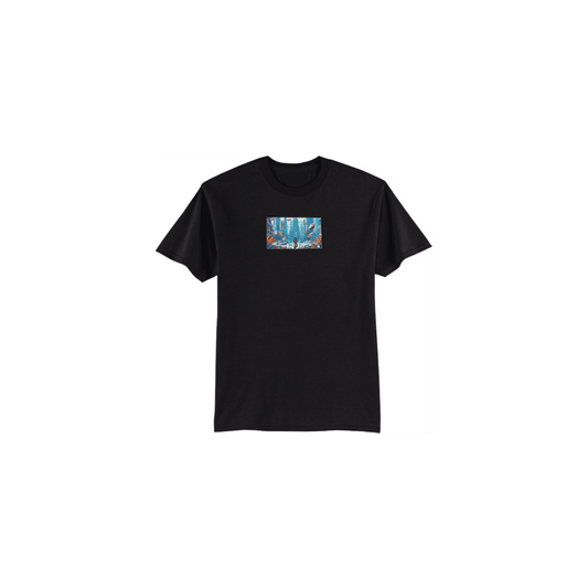 "Underwater City" Embroidered T-Shirt