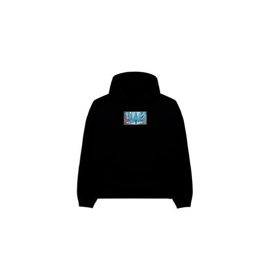"Underwater City" Embroidered Hoodie